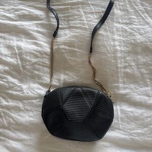 Poverty Flats Turtle Shell Crossbody Bag